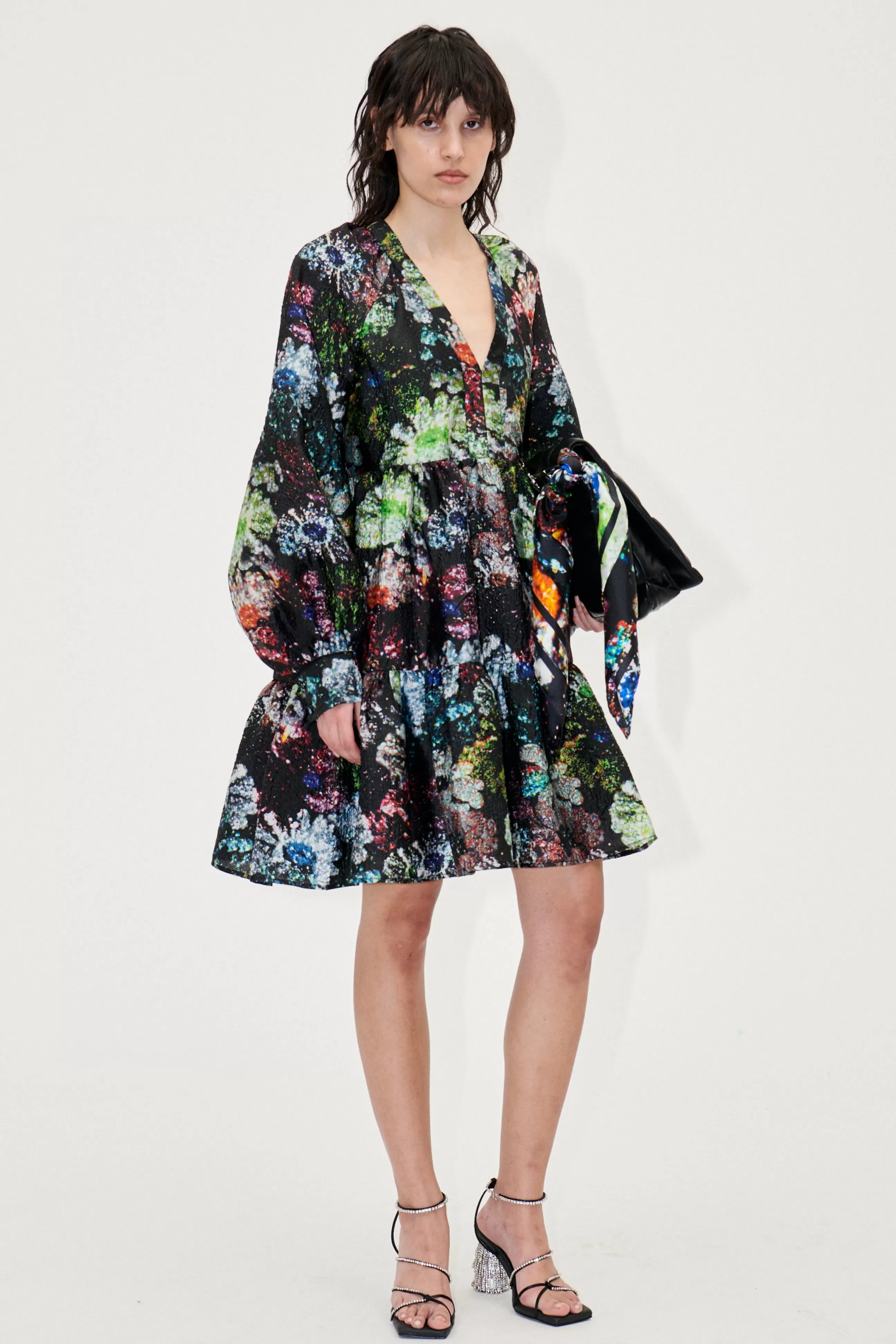 STINE GOYA Jasmine Dress - Glitter Bloom