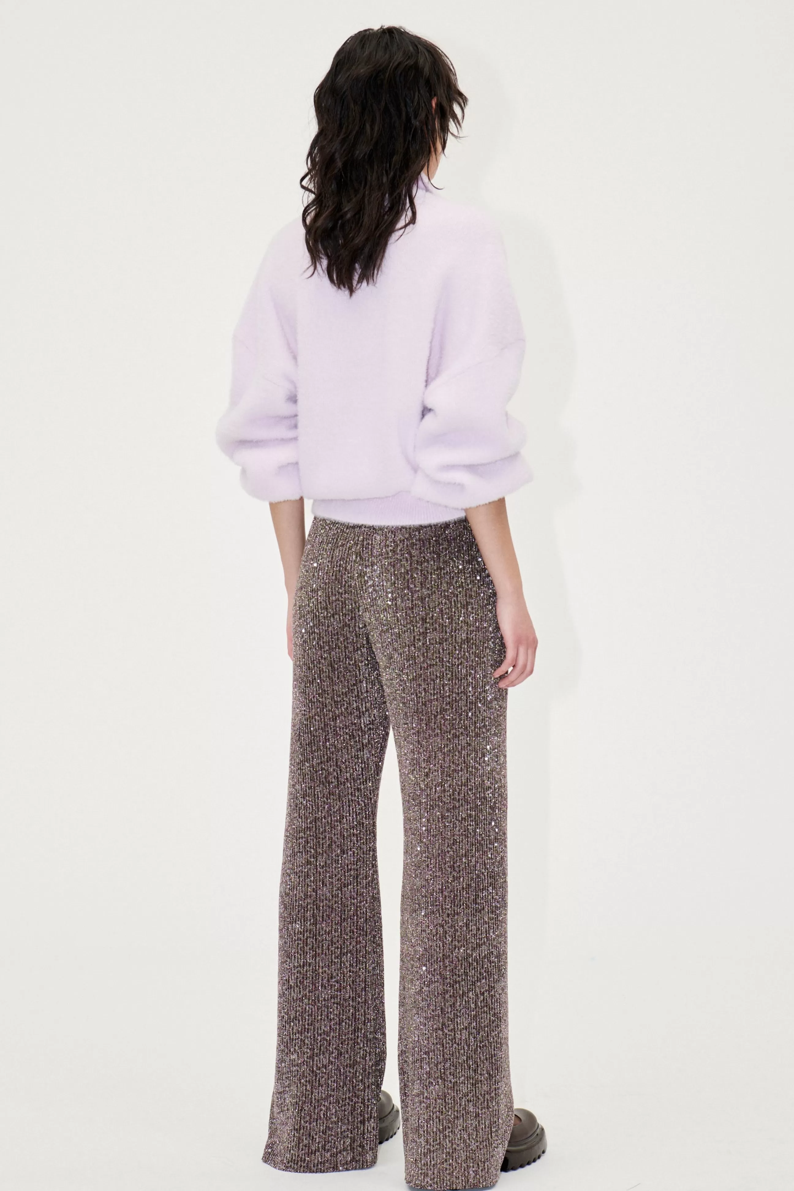 STINE GOYA Markus Pants - Holographic Sequin