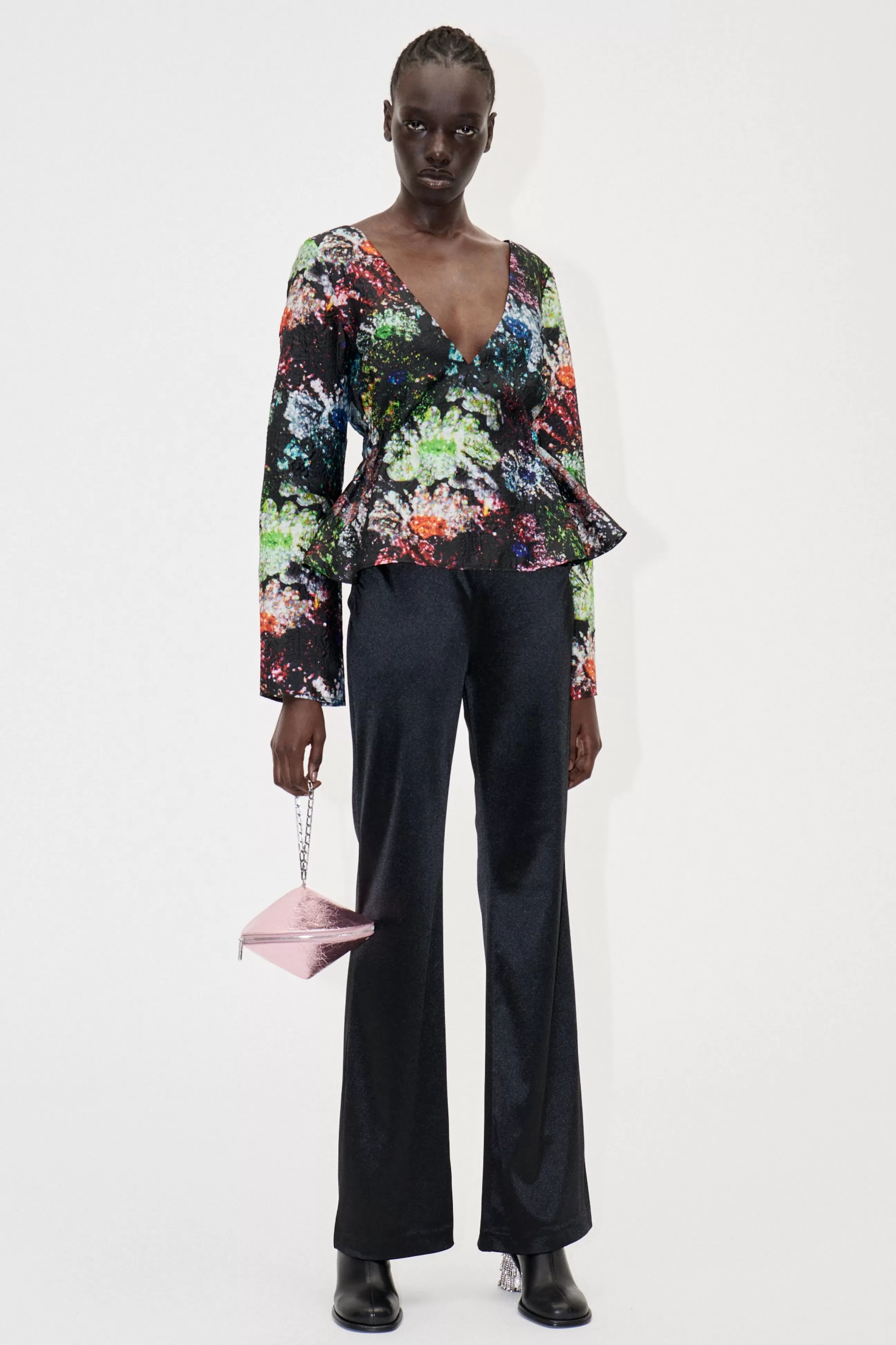 STINE GOYA Nathalie Blouse - Glitter Bloom