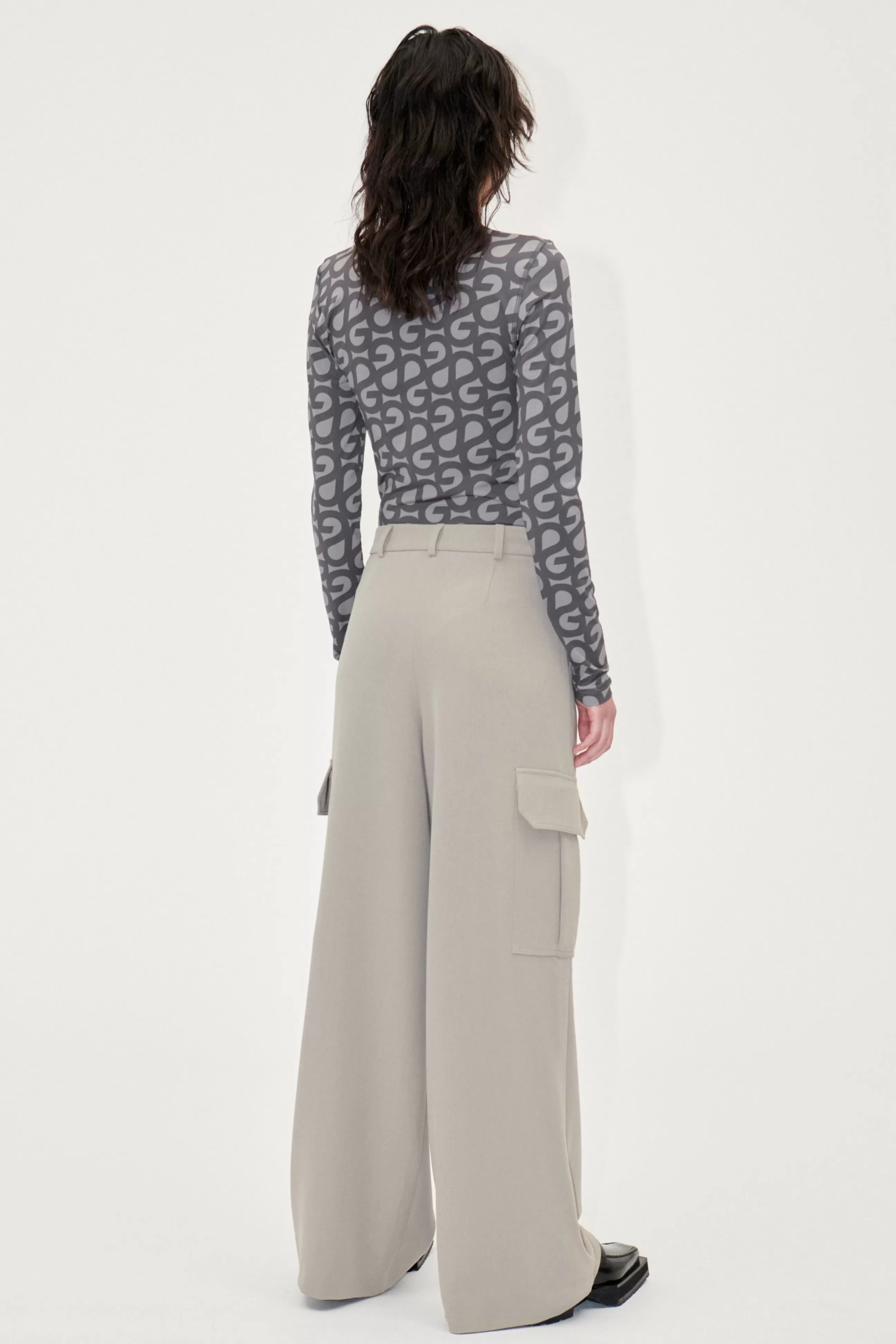 STINE GOYA Olani Pants - Taupe Grey