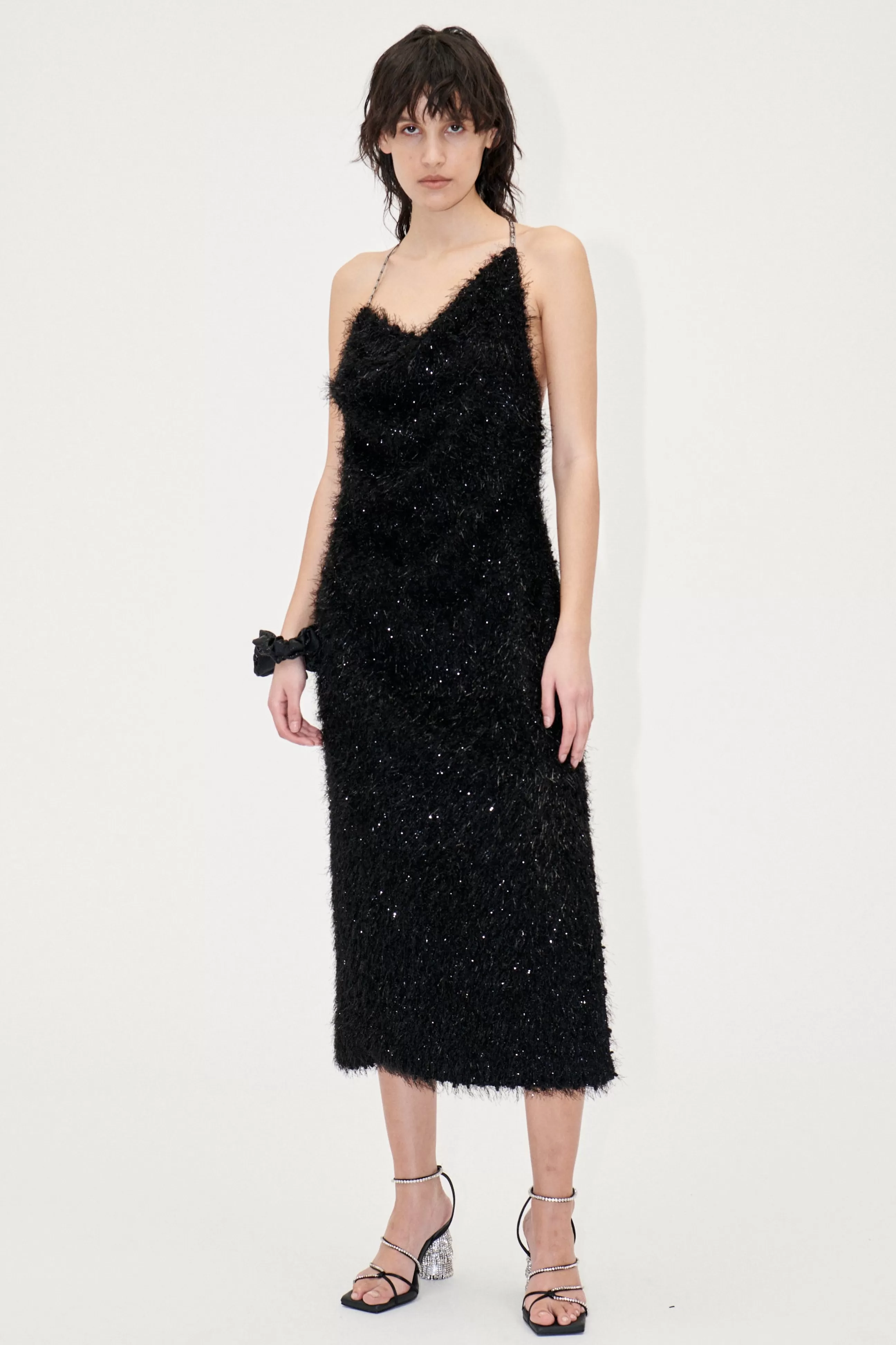 STINE GOYA Promise Dress - Fluffy Black