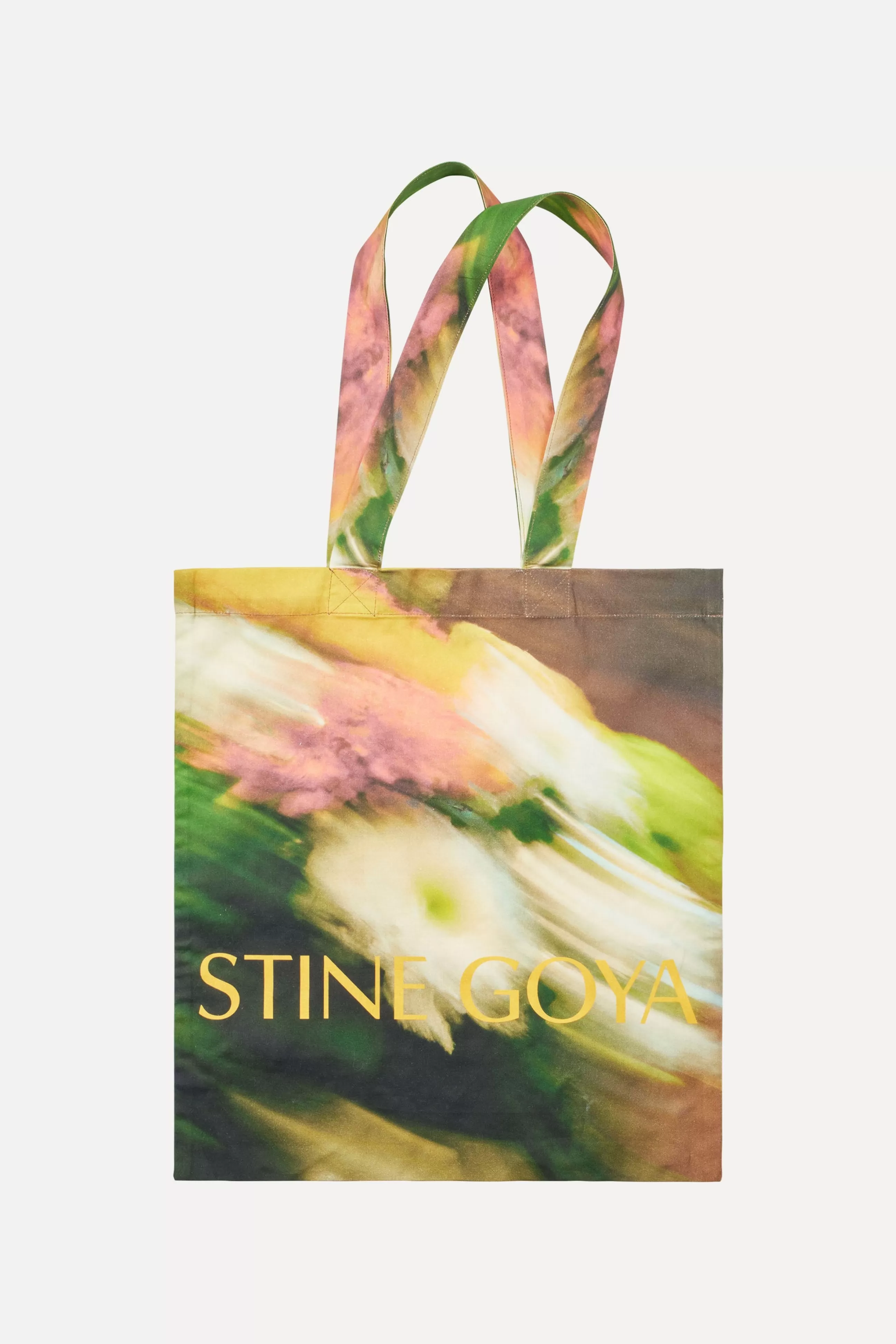STINE GOYA Rita Tote Bag - Flowers In Fast Motion