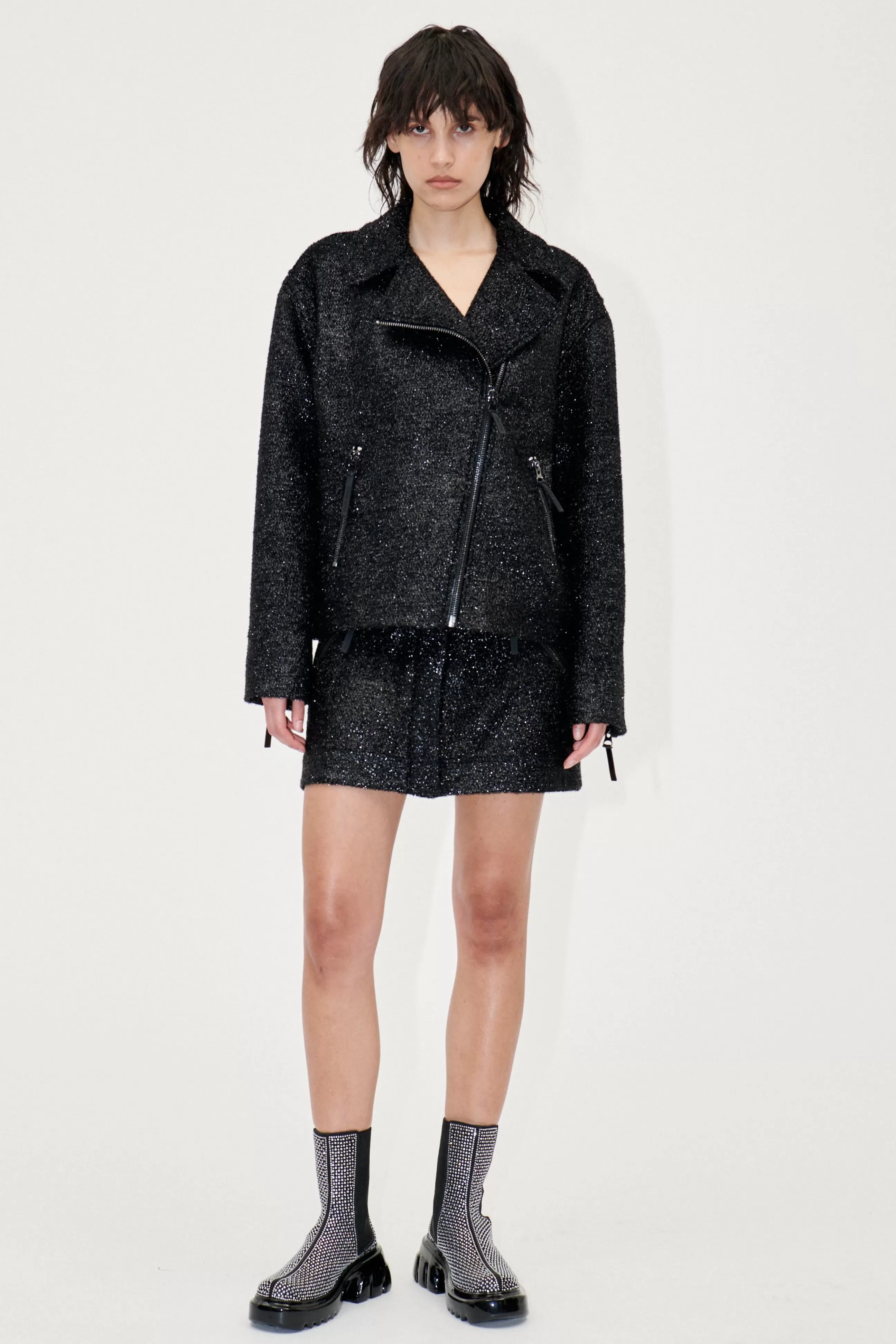 STINE GOYA Rockey Jacket - Jet Black