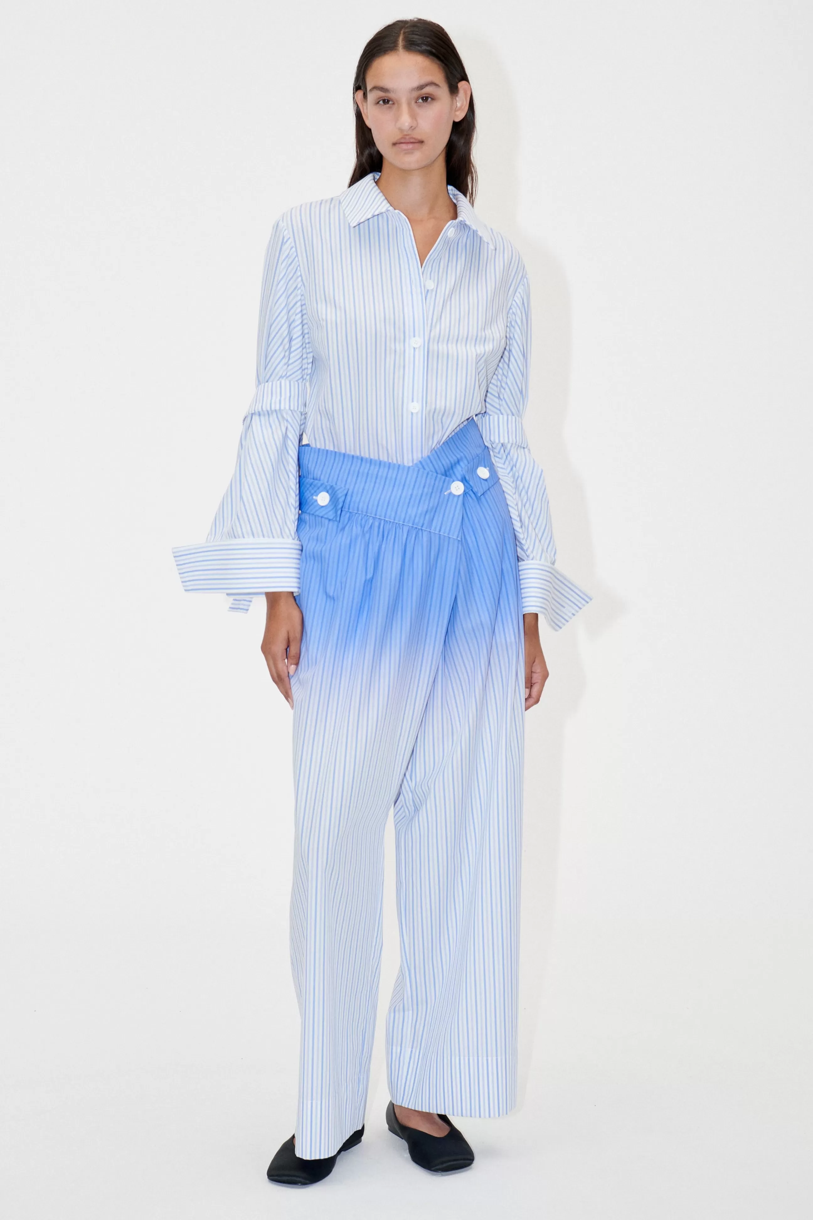 STINE GOYA SGAsta Pants - Hue Stripe