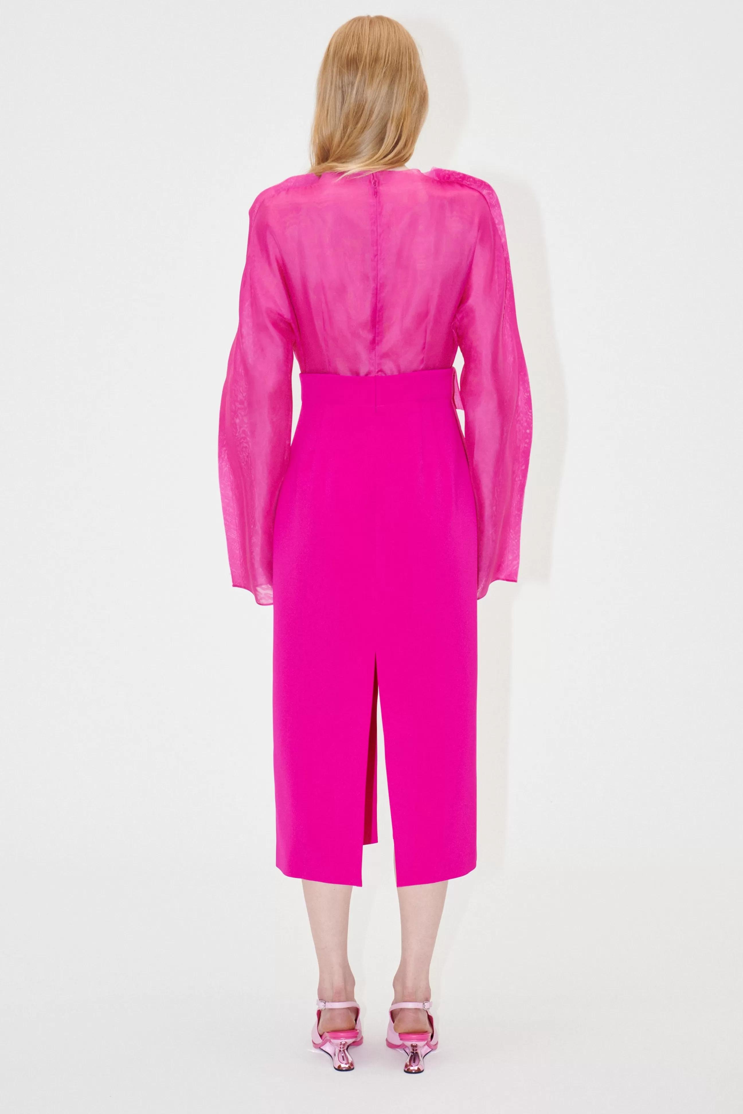 STINE GOYA SGFelicity Dress - Fuchsia