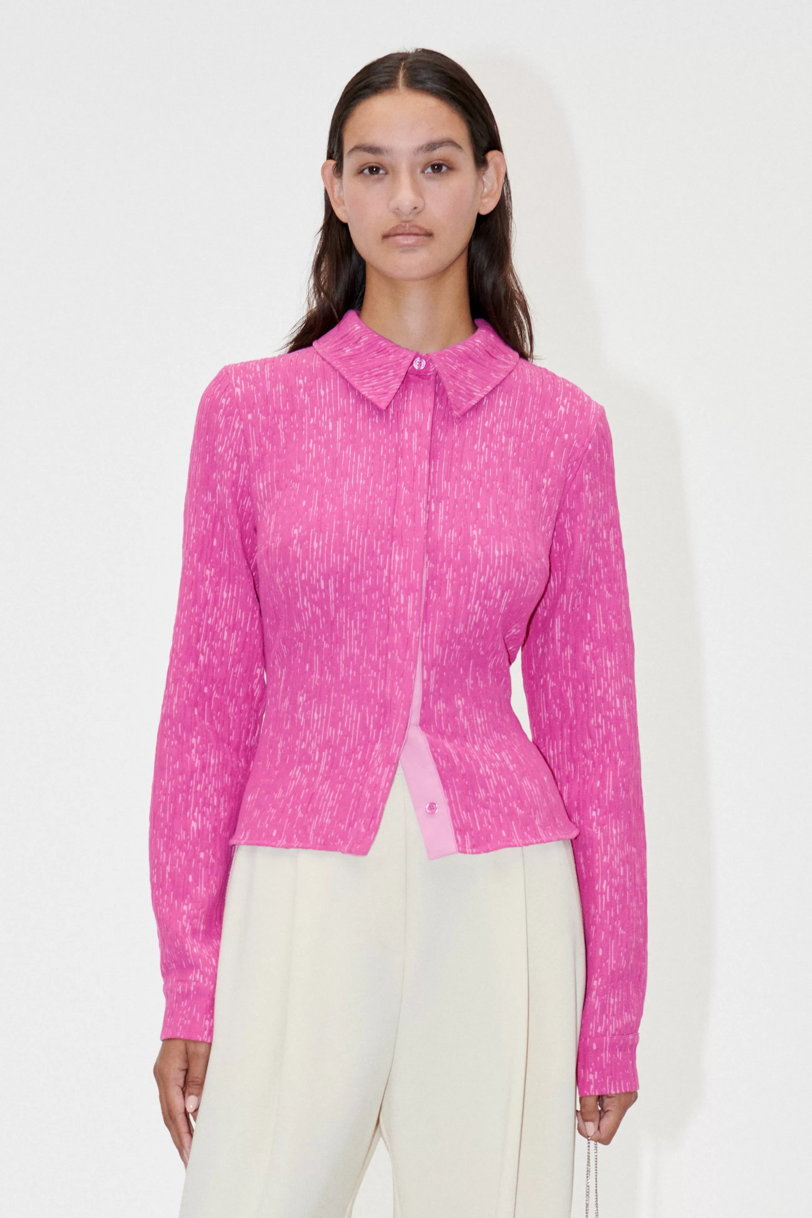 STINE GOYA SGLilla Shirt - Fuchsia