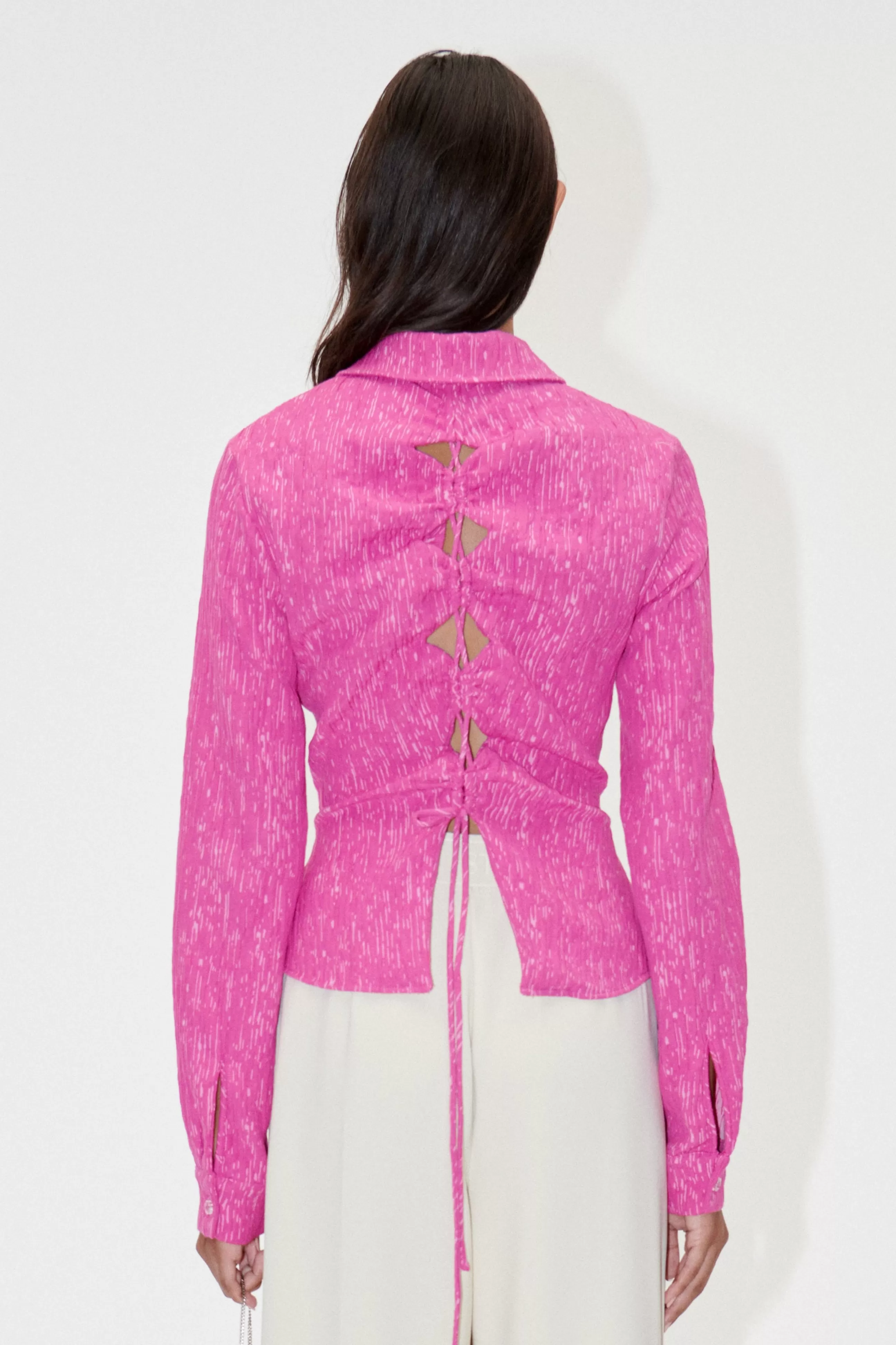 STINE GOYA SGLilla Shirt - Fuchsia