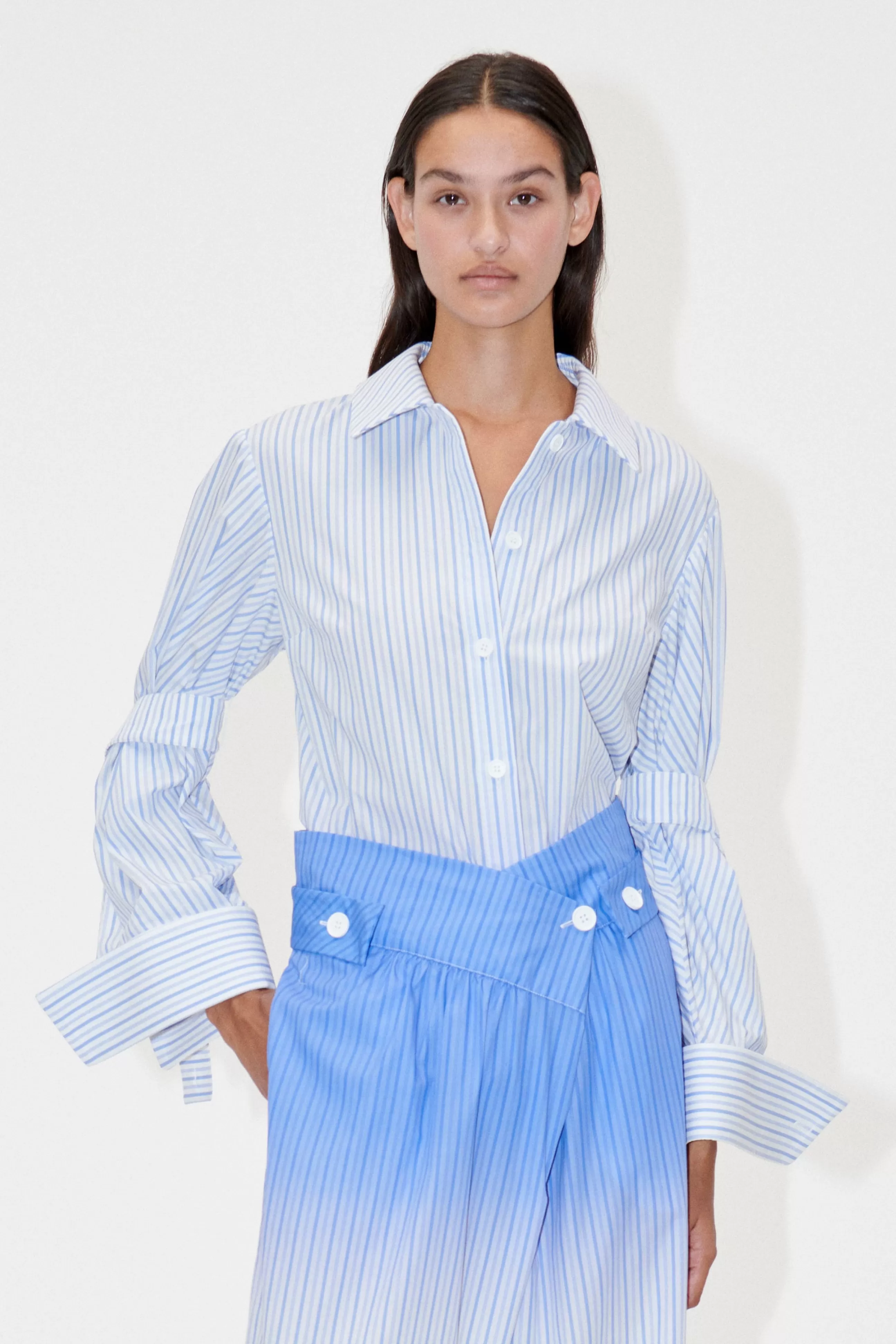 STINE GOYA SGNora Shirt - Hue Stripe