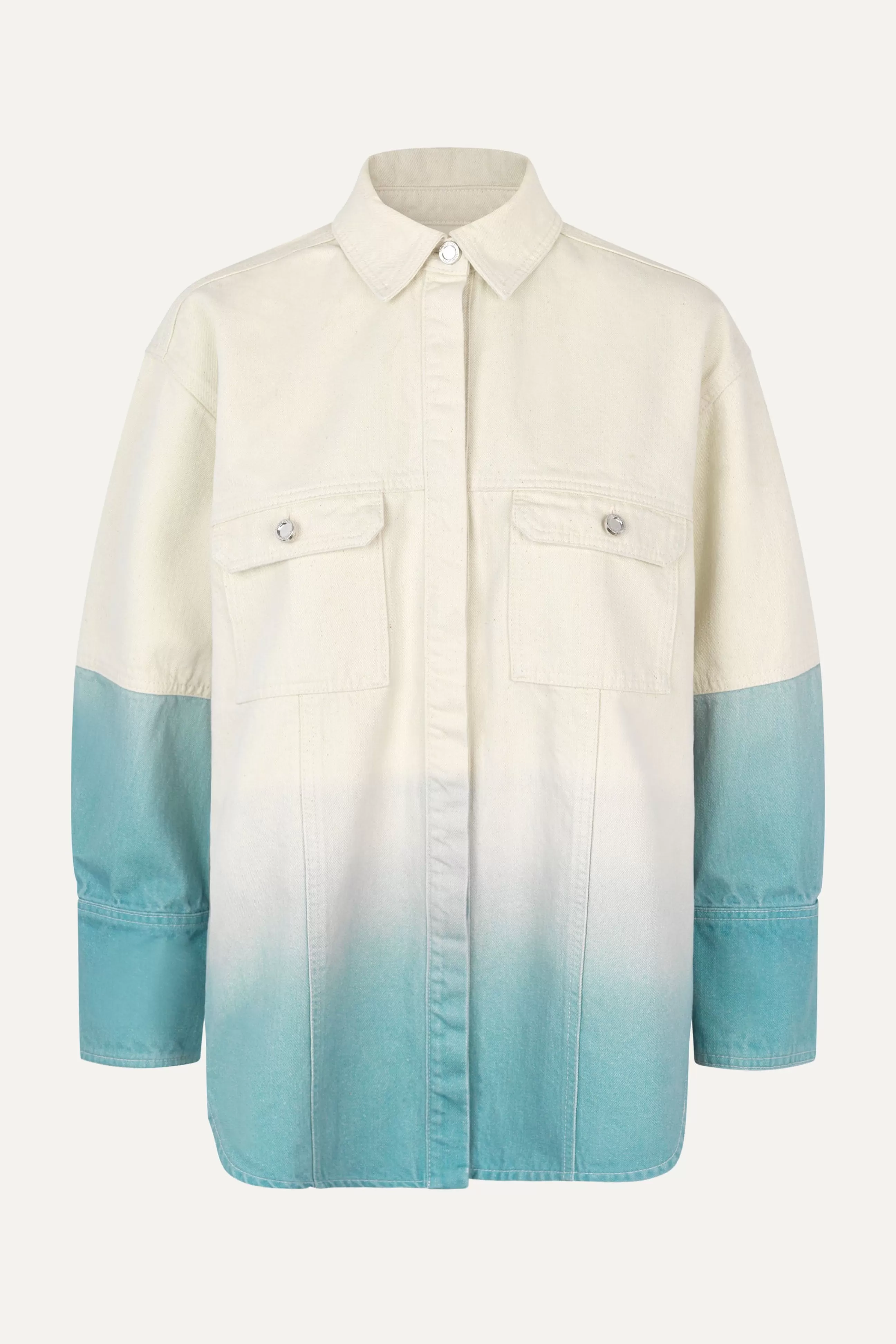 STINE GOYA SGPhoenix Denim Shirt - Ocean Hue