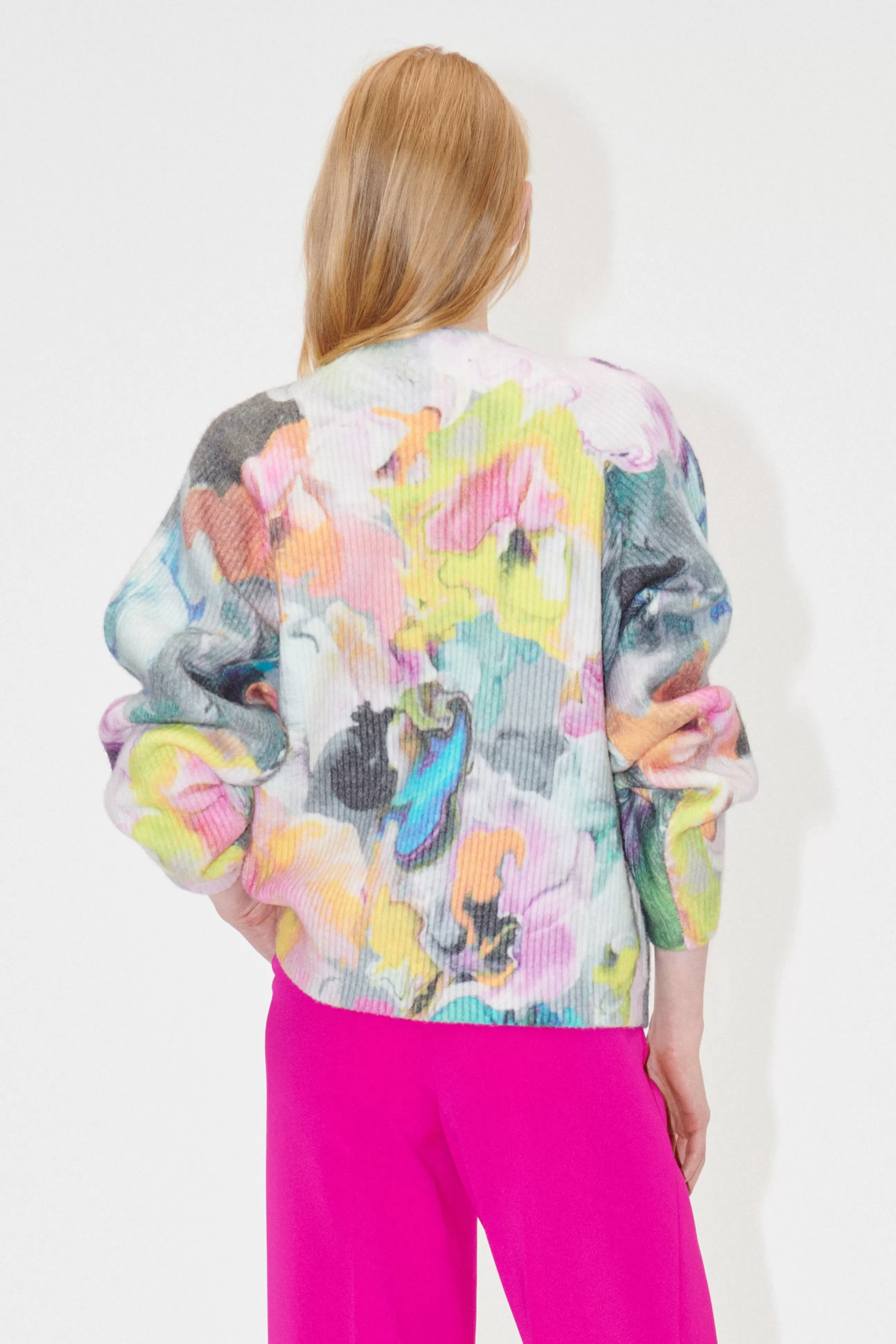 STINE GOYA SGReba Cardigan - Liquified Orchid