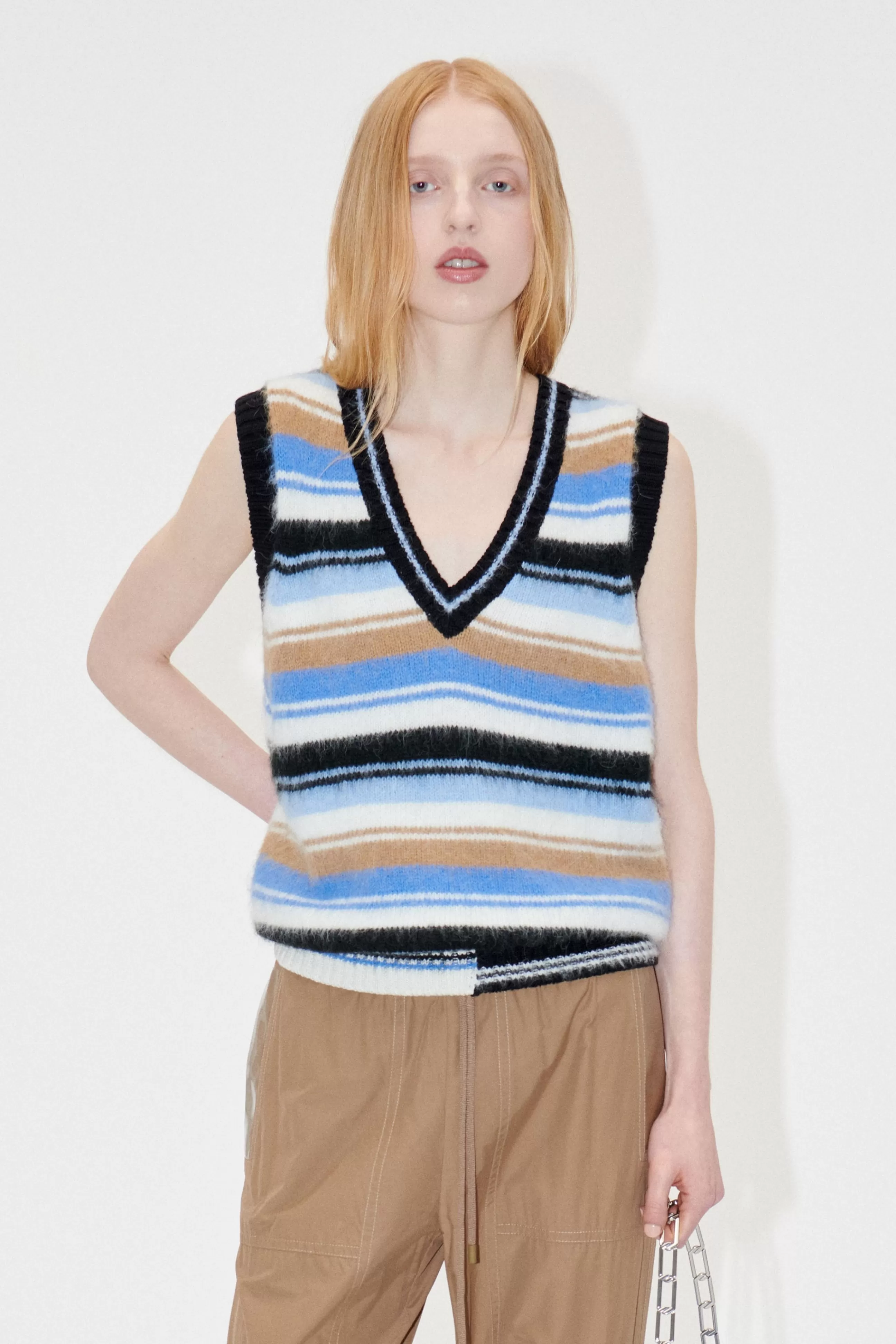 STINE GOYA SGRoberta Vest - Classic Stripe