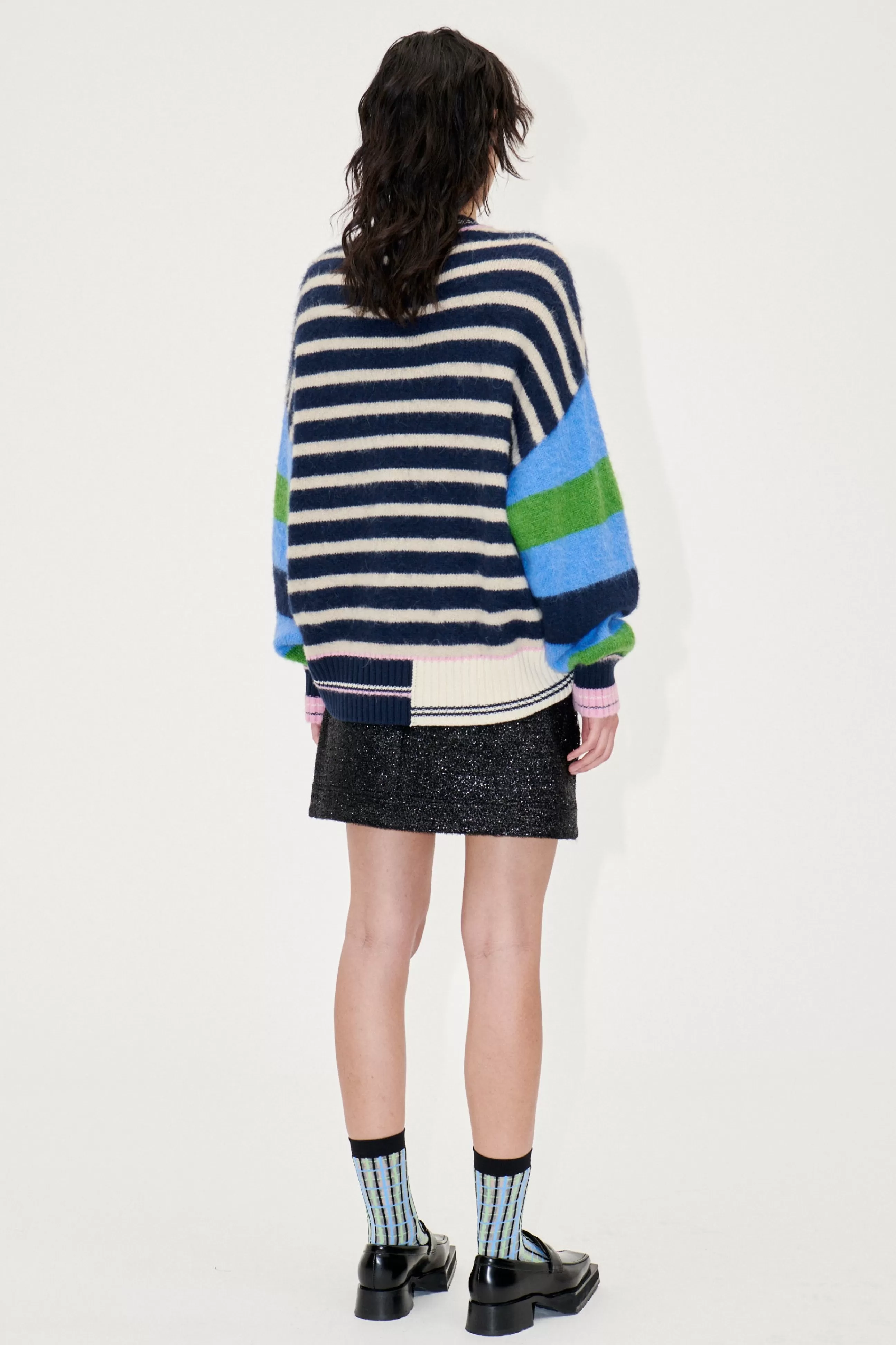 STINE GOYA Shea Sweater - Candy Stripes