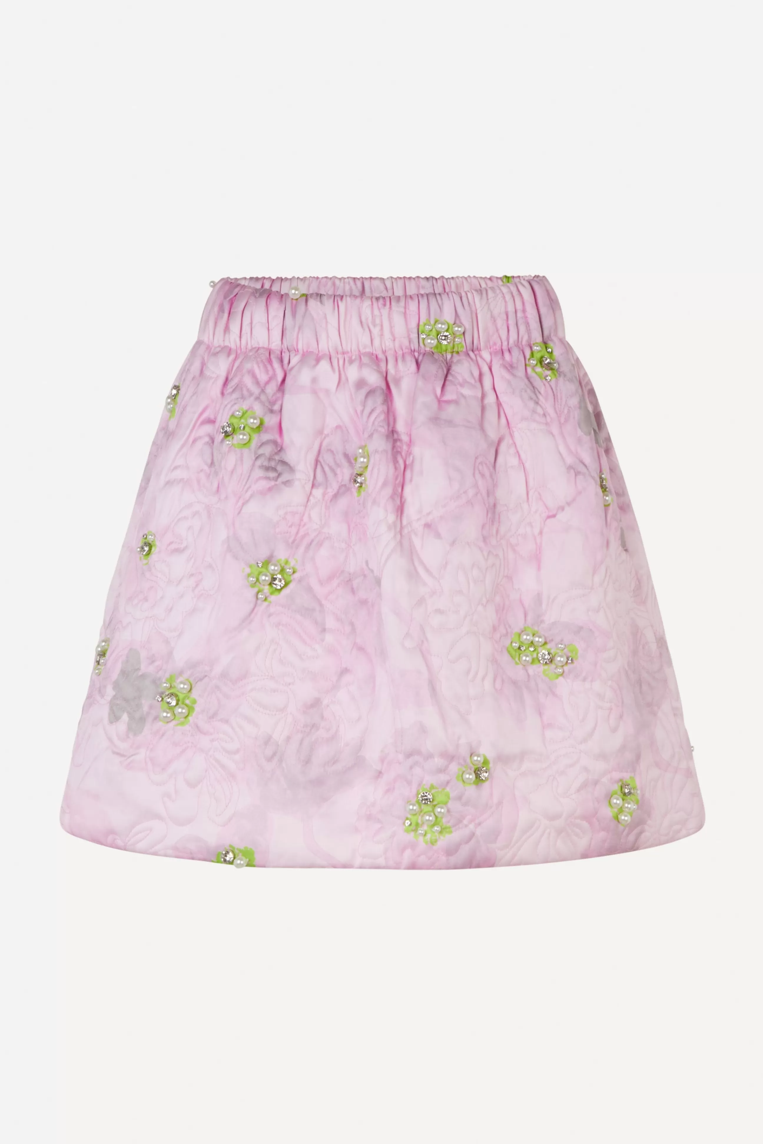 STINE GOYA Siw Skirt - Filigran Flower Pink