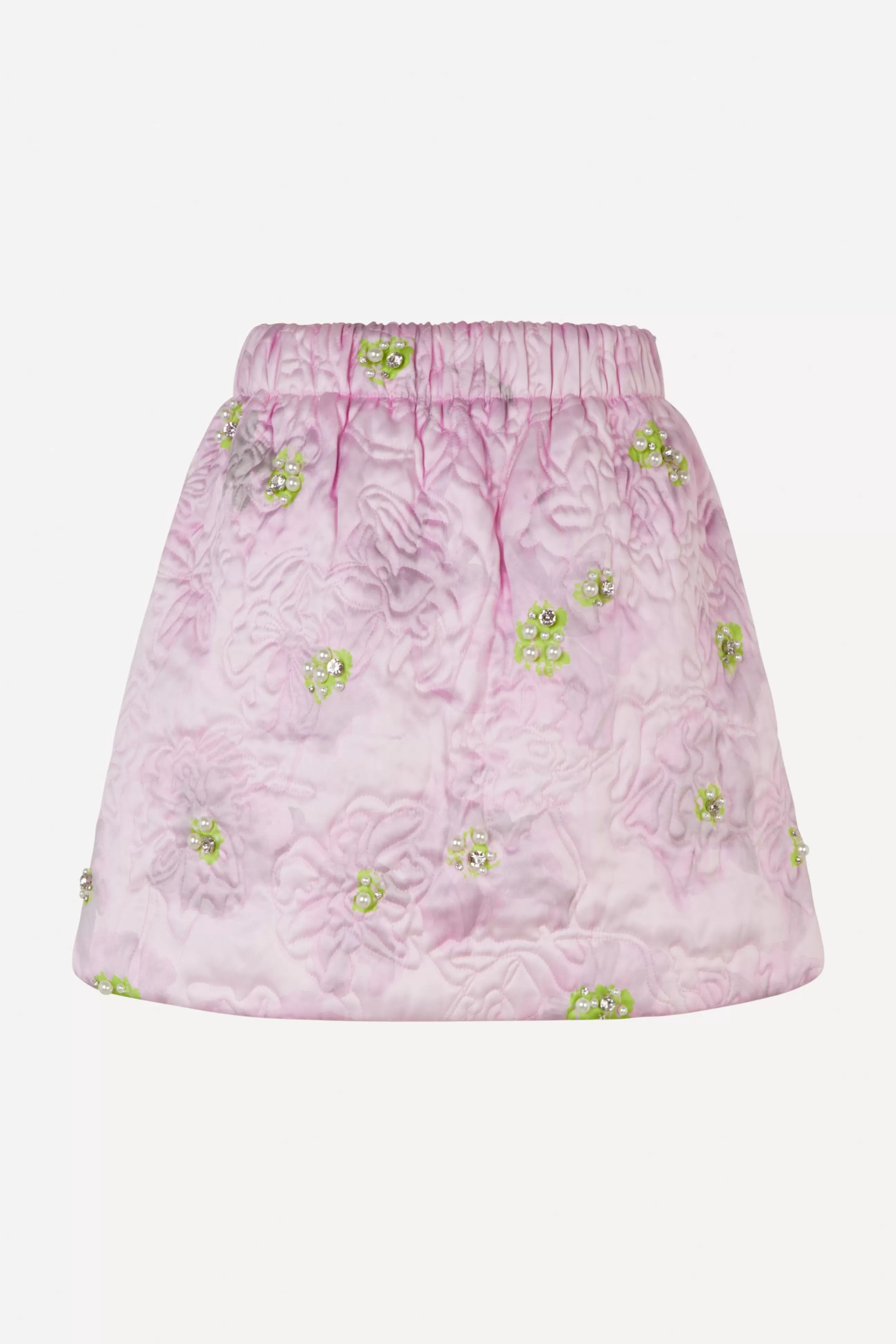 STINE GOYA Siw Skirt - Filigran Flower Pink