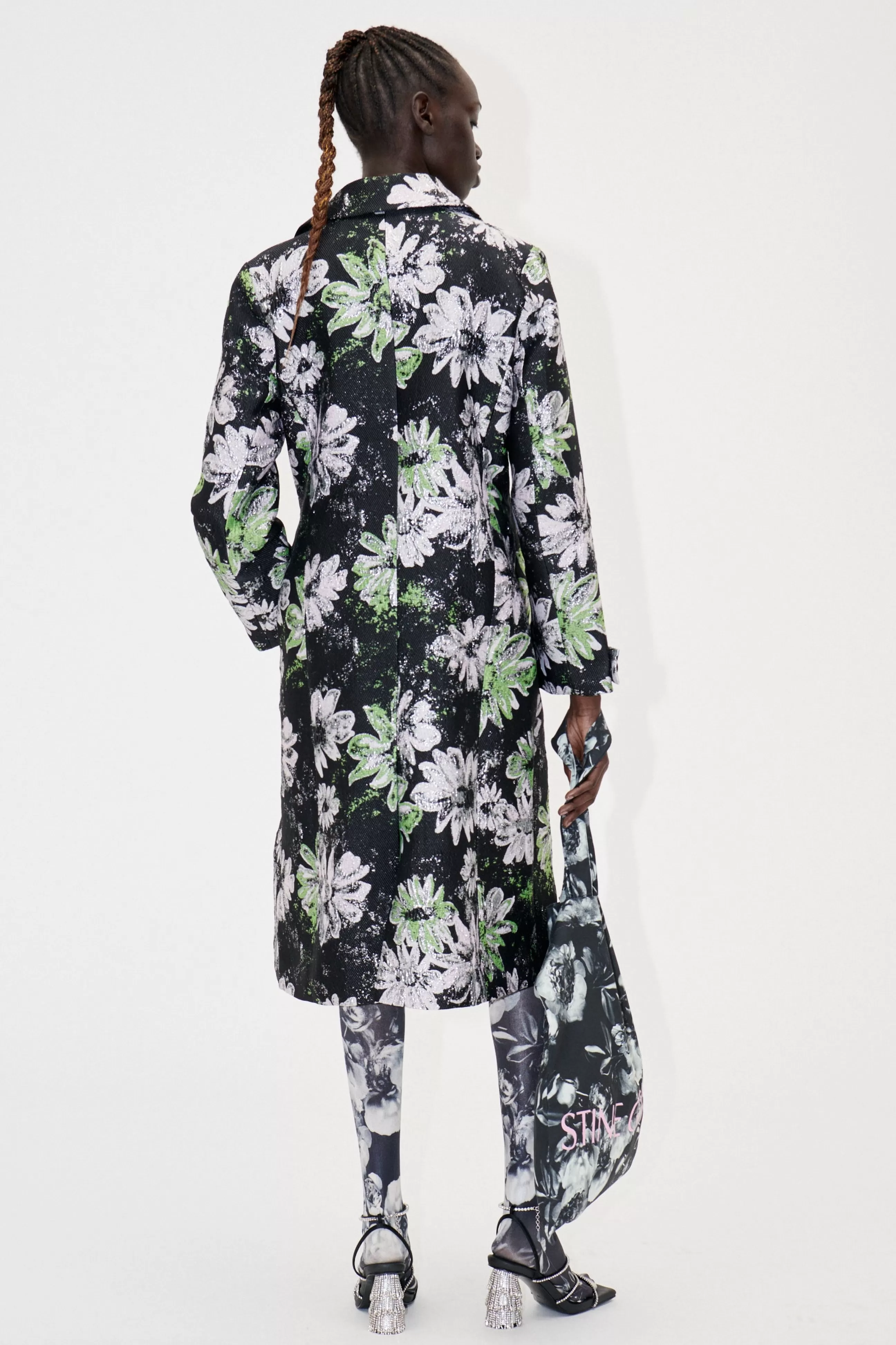 STINE GOYA Wessi Coat - Glitter Bloom