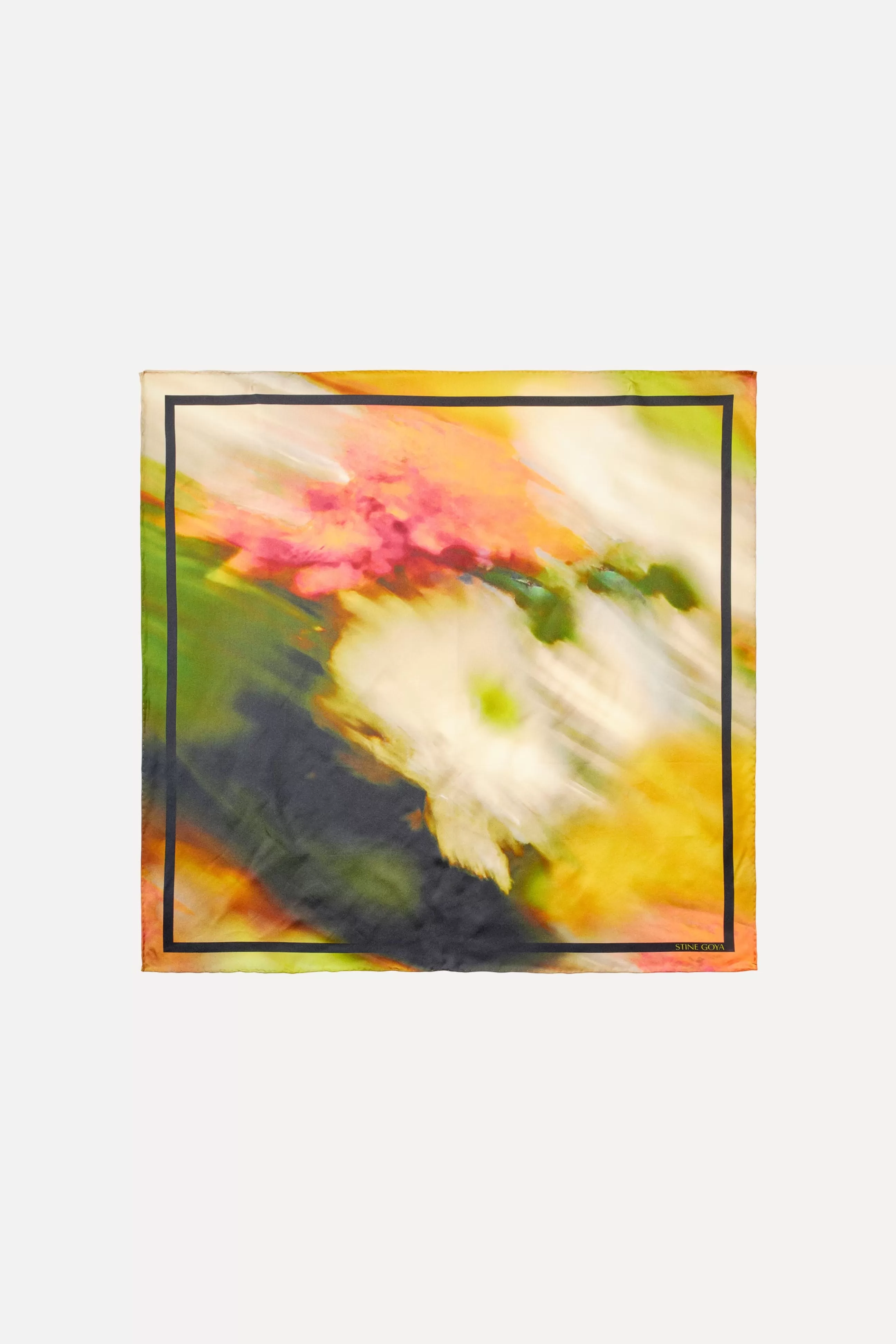 STINE GOYA Yumma Scarf - Flowers In Fast Motion